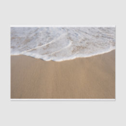 Ocean Whitewash auf Beach Tissue Paper Seidenpapier