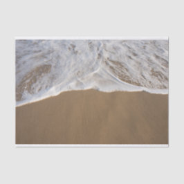 Ocean Whitewash auf Beach Tissue Paper Seidenpapier