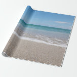 Ocean Wrapping Paper Beach Wedding Ocean I Natural Geschenkpapier<br><div class="desc">Ocean Wrapping Paper - Beach Hochzeit in Urlaubsort - Ocean I Natural</div>