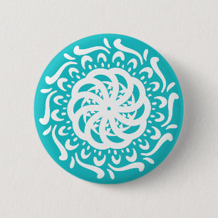 Oceana Mandala Button