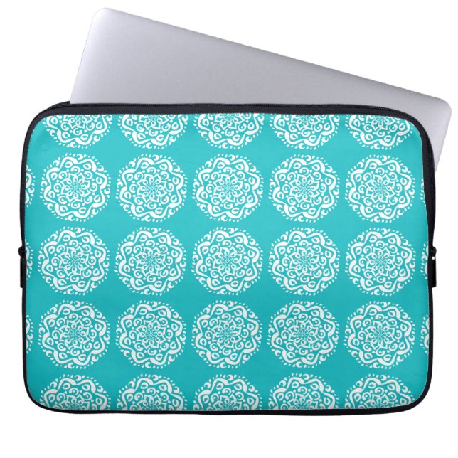 Oceana Mandala Laptopschutzhülle (Vorderseite)
