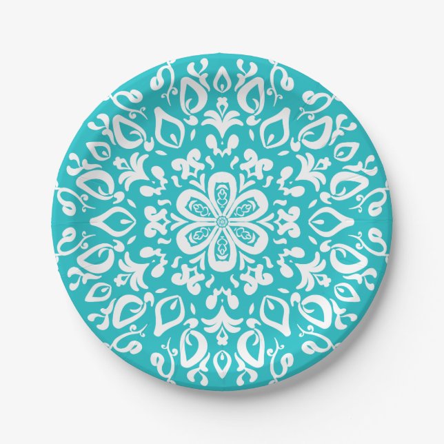 Oceana Mandala Pappteller (Vorderseite)
