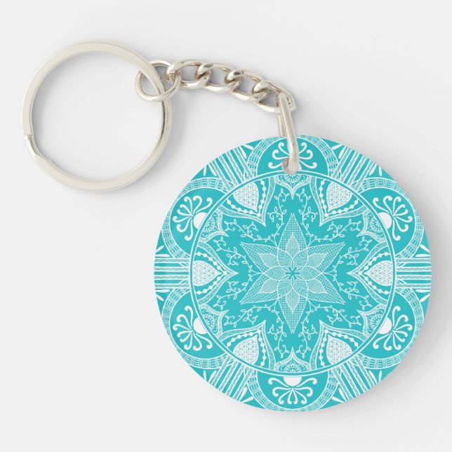 Oceana Mandala Schlüsselanhänger (Vorderseite)