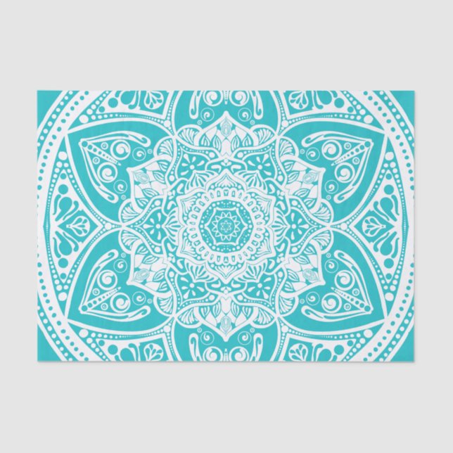 Oceana Mandala Seidenpapier (Vorderseite)