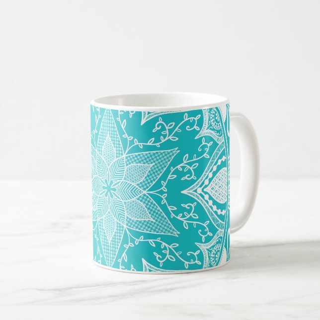 Oceana Mandala Tasse (VorderseiteRechts)