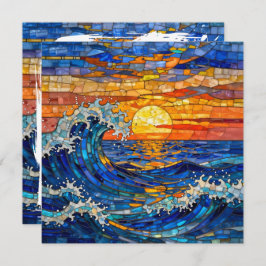 Oceanic Coastal Ocean Waves Sunset   Karte