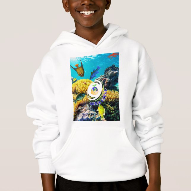 Oceanic Elegance Hoodie (Vorderseite)