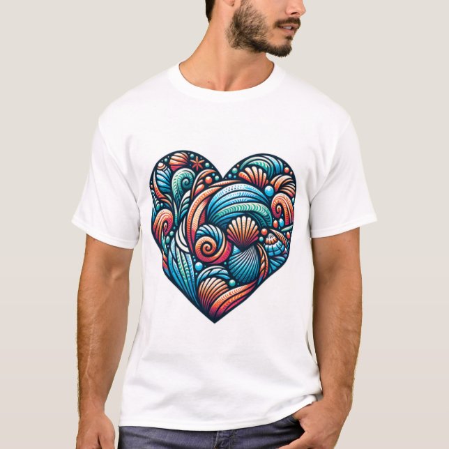 Oceanic Heartbeat T-Shirt (Vorderseite)