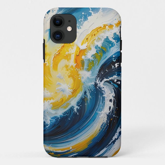 Oceanic Whirlwind Case-Mate iPhone Hülle (Rückseite)
