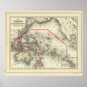 Oceanica, Sandwich Islands 2 Poster