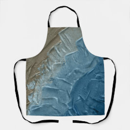 Ocean's Edge: Ein digitales Bild der Ruhe Schürze