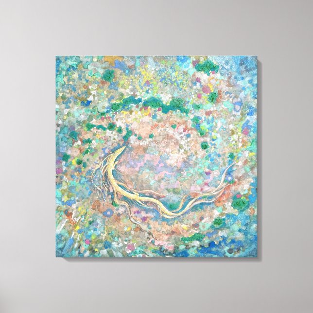 Ocean's Forest: Dragon's Current Leinwanddruck (Vorderseite)