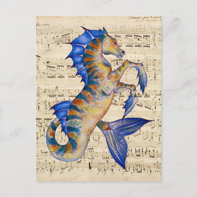 Oceans Song Postkarte (Vorderseite)