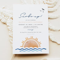 OCEANSIDE Beach Sunset Surf's Up Birthday Party