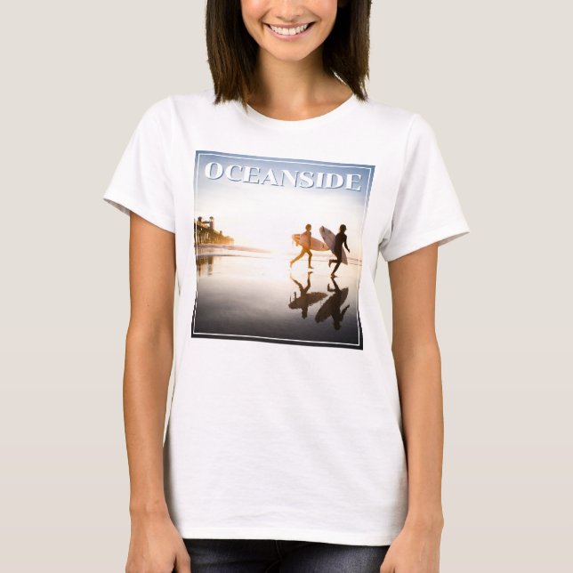 Oceanside Beach T-Shirt (Vorderseite)