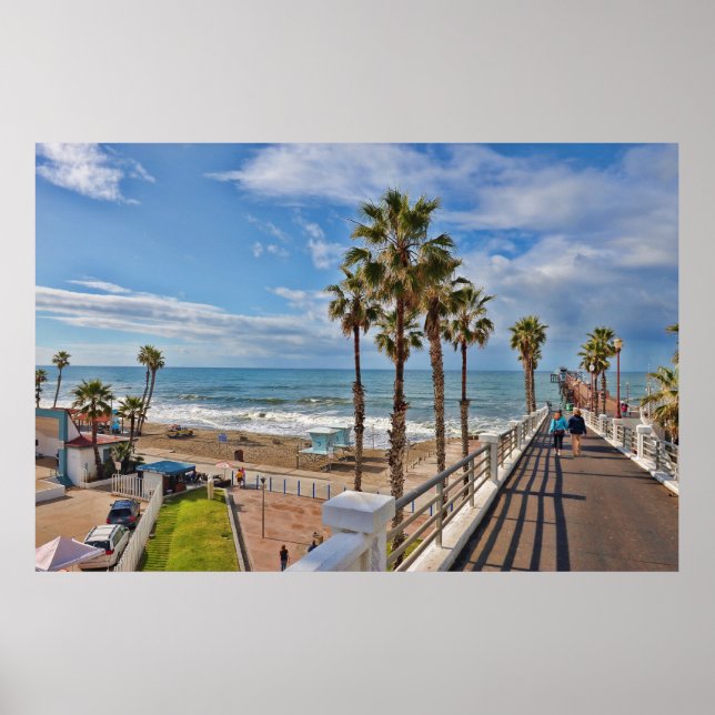 Oceanside, California (USA) Poster (Vorne)