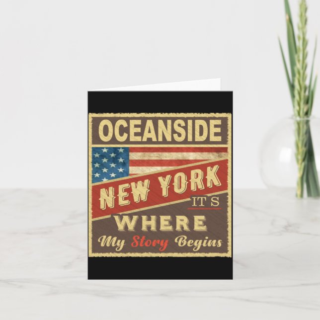 Oceanside Ny Its Where My Story Begins _1  Karte (Vorderseite)