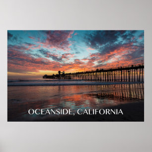 Oceanside Pier Poster