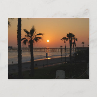 Oceanside Pier Postkarte