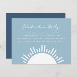 OCEANSIDE Tropical Beach Books für Babykarten Einladung