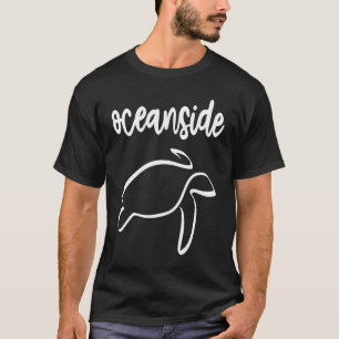 OCEANSIDE TURTLE Tierfütterung Ozeane Natur T-Shirt
