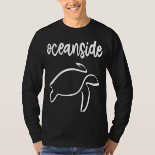 OCEANSIDE TURTLE Tierfütterung Ozeane Natur T-Shirt
