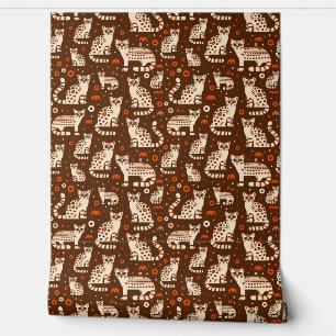 Ocelot Pattern Tapete