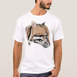 Ocelot-Porträt T-Shirt