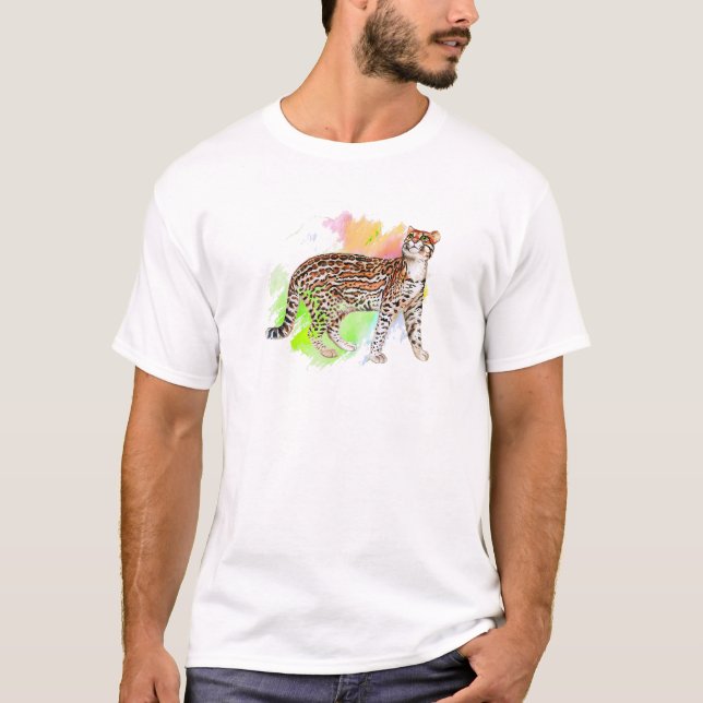 Ocelot T Shirt (Vorderseite)