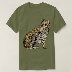 Ocelot-wilde Katzen-wilde Leben-T-Shirts T-Shirt