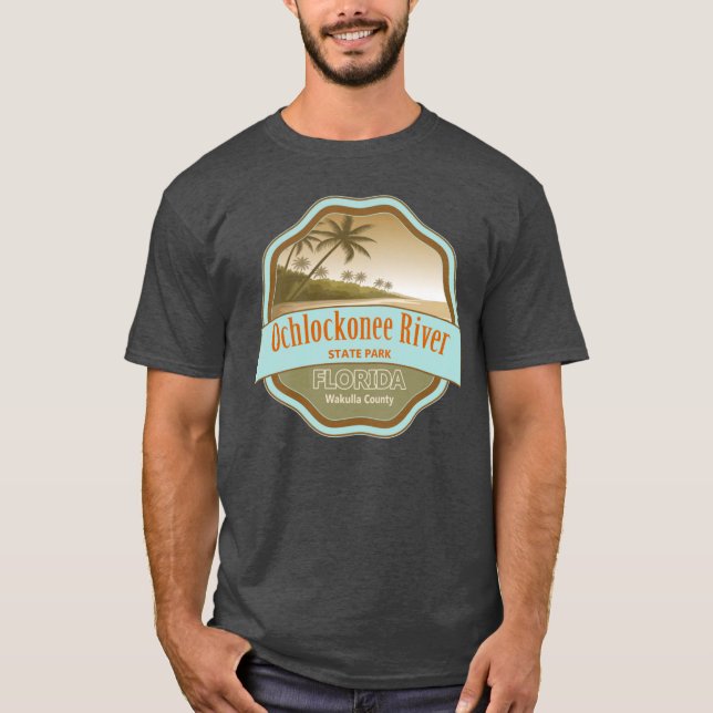 Ochlockonee River State Park Wakulla County Florid T-Shirt (Vorderseite)