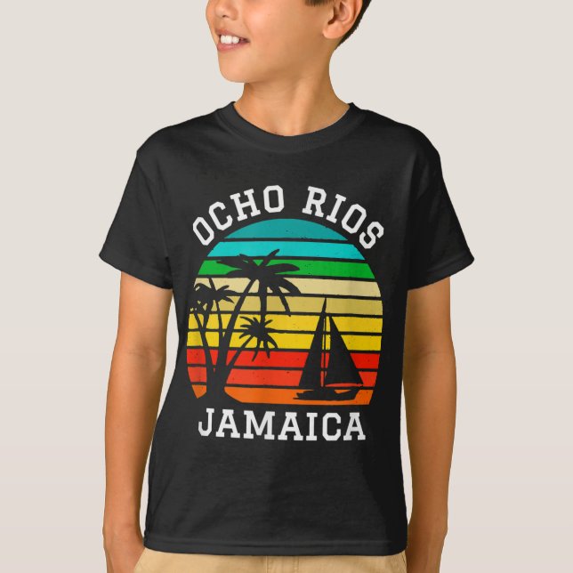Ocho Rios Jamaica Matching Family Vacation T-Shirt (Vorderseite)