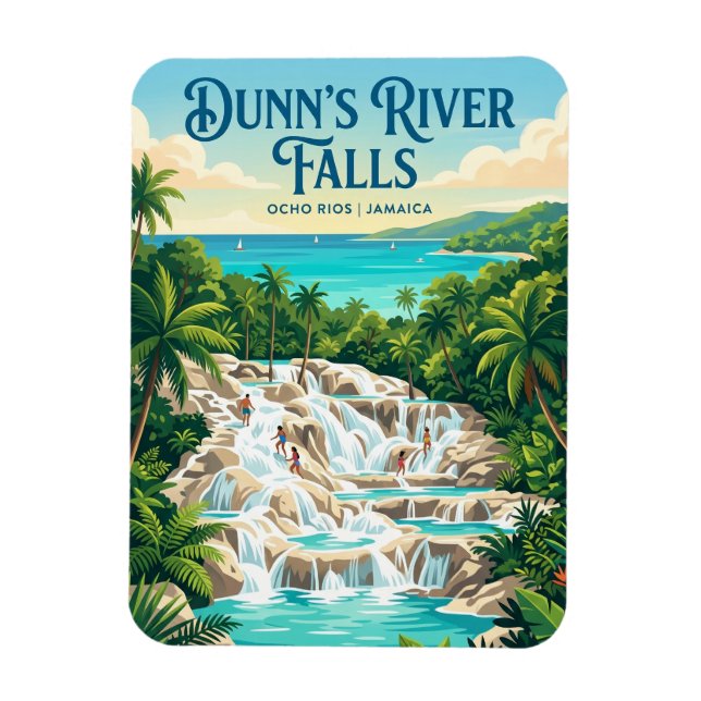 Ocho Rios, Jamaika Jamaika Magnet (Vertikal)