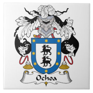 Ochoa Familienwappen Fliese