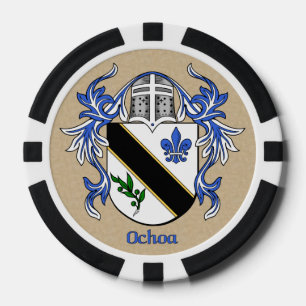 Ochoa Heraldic Arms Pokerchips