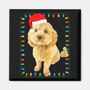 Ochon Welpen-Hunde-Weihnachtsfeier Bicho Bichon Od Magnet