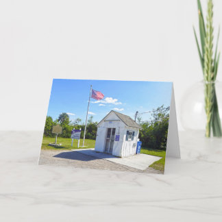 Ochopee, Florida, Postamt, Kleinstes in den USA Dankeskarte
