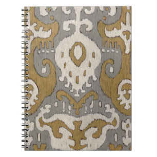 Ochre Ikat II Notizblock