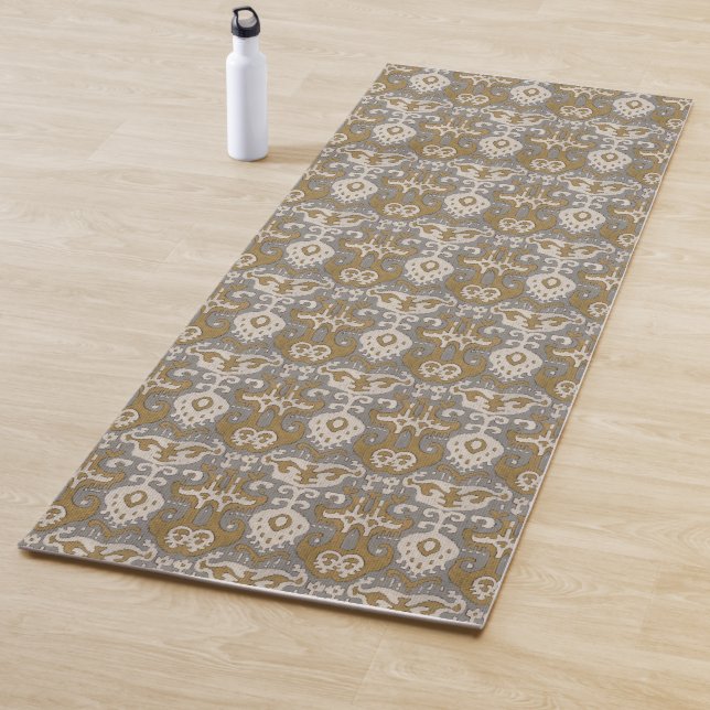 Ochre Ikat II Yogamatte (Beispiel)