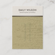 OCHRE KRAFT WHITE DOTS HAIR CLIP DISPLAY CARD