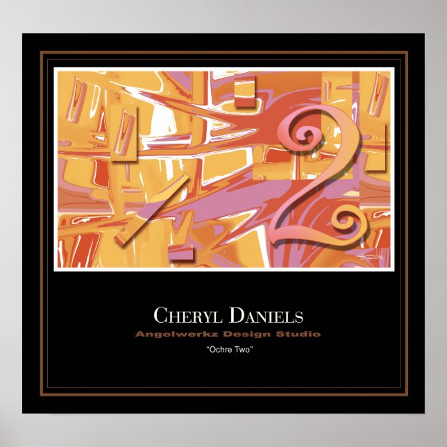 Ochre Two Poster (Vorne)