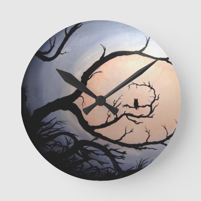 Ochse Runde Wanduhr (Vorderseite)