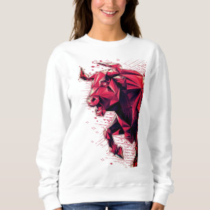 Ochsen-Inspirierte Streetwear Sweatshirt