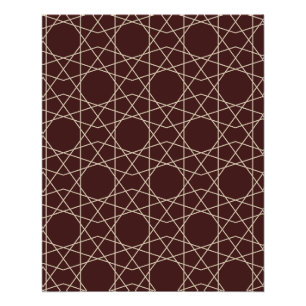 Ochsenblut-Cream-Geometrie Poster