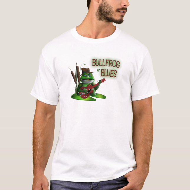 Ochsenfrosch-Blues T-Shirt (Vorderseite)