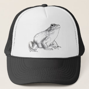 Ochsenfrosch-Kappen-Frosch-Hut-Frosch-Kunst-Kappen Truckerkappe