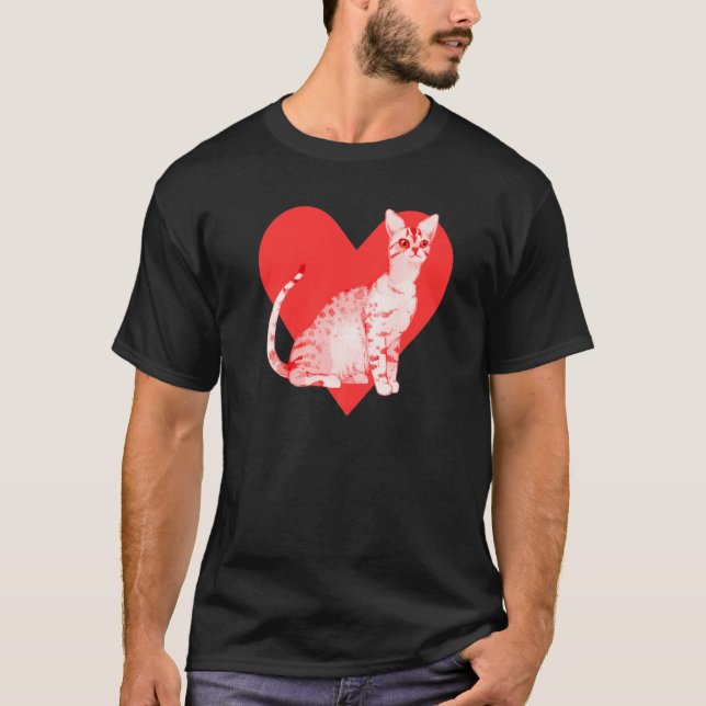 Ocicat Cat T-Shirt (Vorderseite)