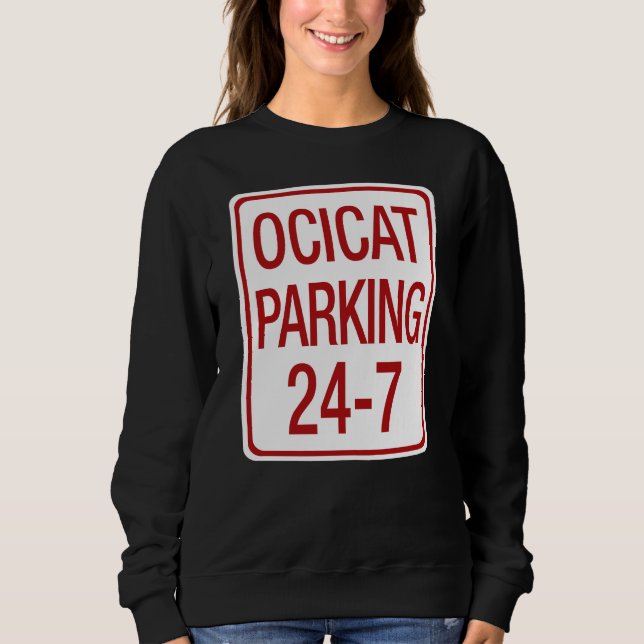 Ocicat-Parkplatz Sweatshirt (Vorderseite)