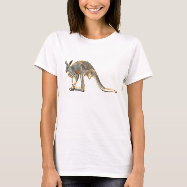 Ocker abgewischt T-Shirt (Vorderseite)