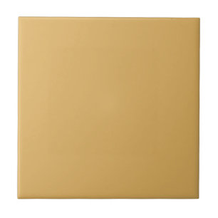 ocker-gelbes Farbfeld Fliese